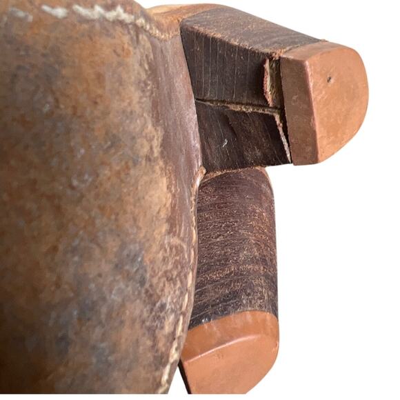 Town & Country 7.5 Beige Women Heel Boots Made In Brazil - Picture 5 of 6